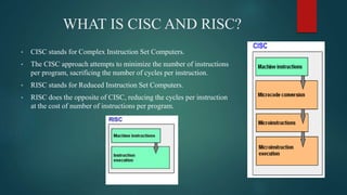 Risc and cisc computers | PPT