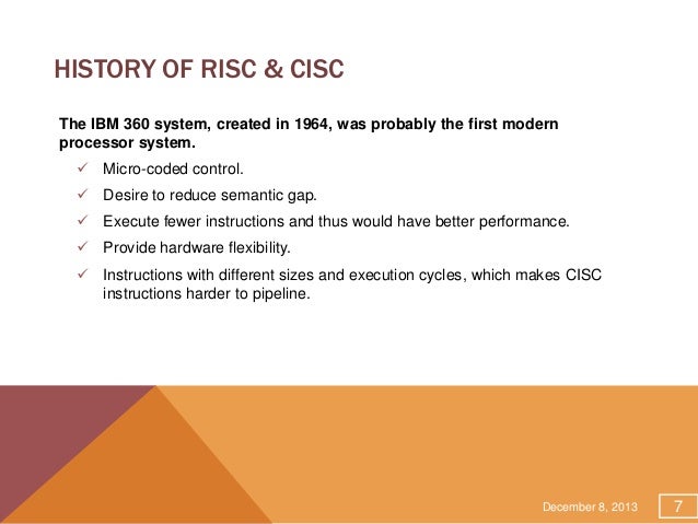 Risc cisc Difference