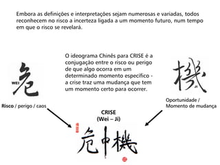 Risco: o conceito e sua aplicação