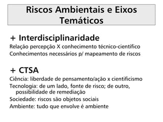 Risco: o conceito e sua aplicação