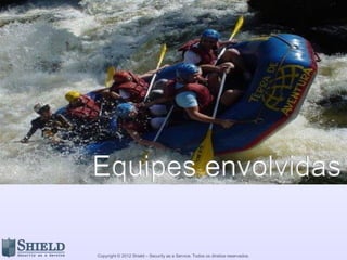 Copyright © 2012 Shield – Security as a Service. Todos os direitos reservados.
- Demonstrar maturidade gerencial
- Suporte no direcionamento estratégico
- Condição para abertura de capital
- Atendimento a regulamentação
Outros benefícios
estratégicos
 