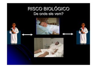 RISCO BIOLRISCO BIOLÓÓGICOGICO
De onde ele vem?De onde ele vem?
 