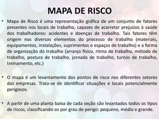 risco ocupacional no ambiente de trabalho | PPTX