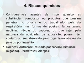 risco ocupacional no ambiente de trabalho | PPTX