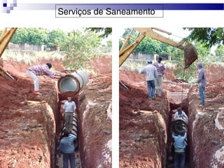 Serviços de Saneamento
 