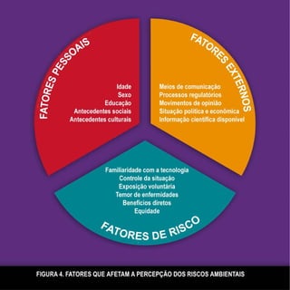 FIGURE 4. FACTORS AFFECTING PERCEPTION OF ENVIRONMENTAL RISKS
 