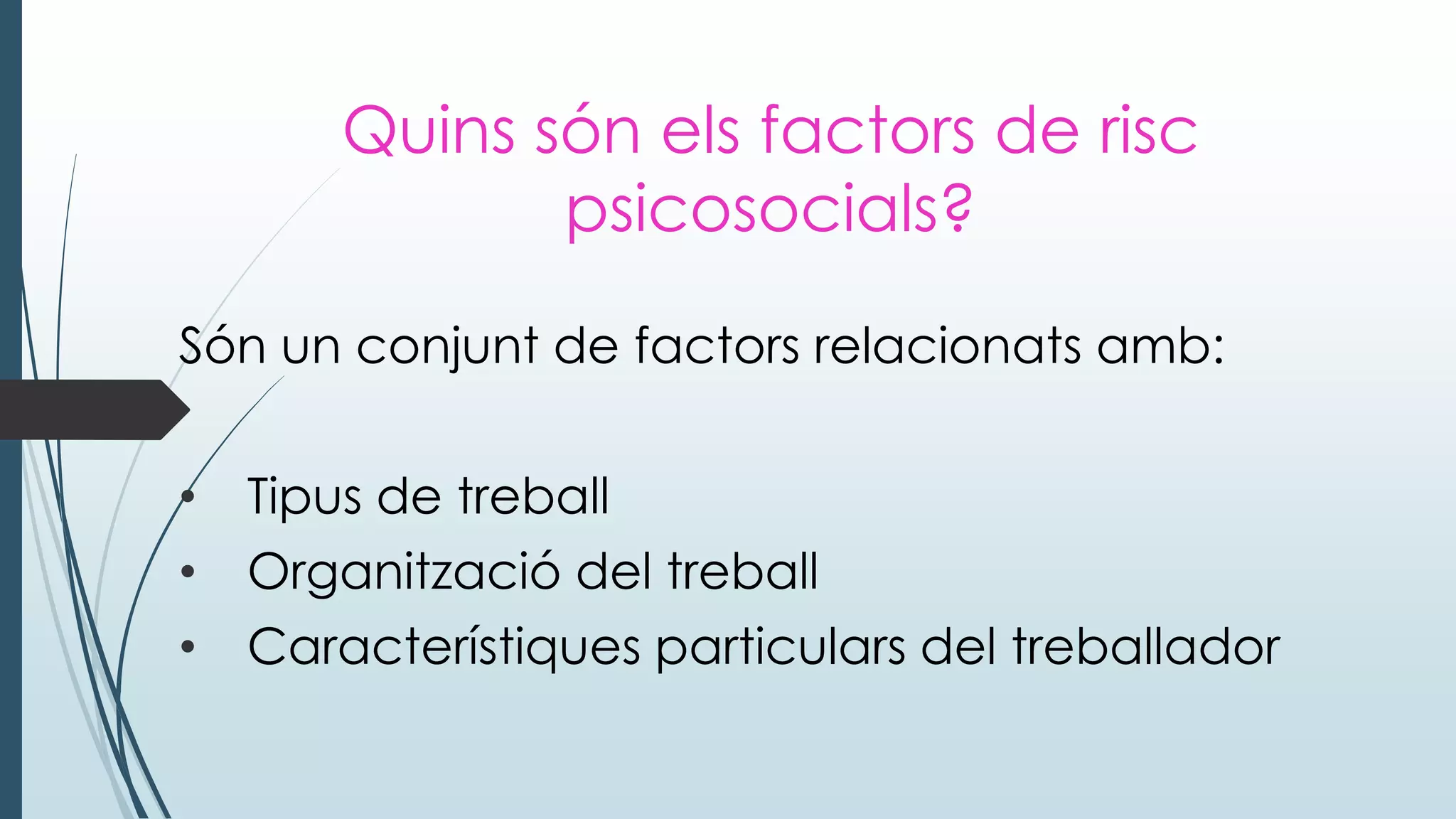 Riscos psicosocials | PPTX
