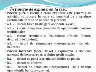 Riscul bancar | PPTX