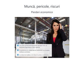 Muncă, pericole, riscuri
Pierderi economice
 