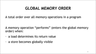 RISC-V Memory Consistency Model Tutorial | PDF
