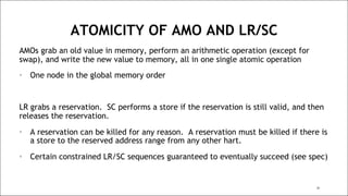 RISC-V Memory Consistency Model Tutorial | PDF