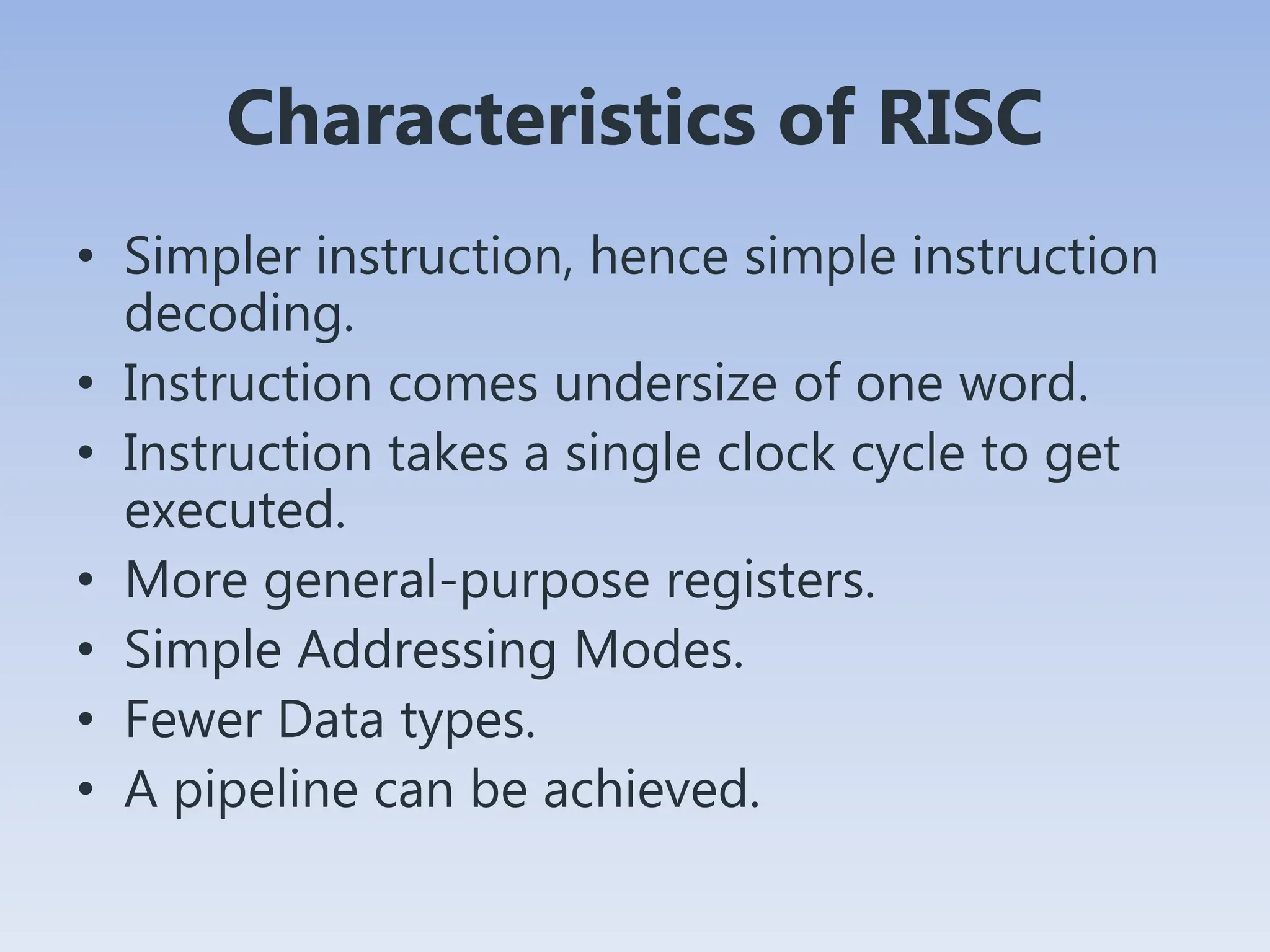 RISC Vs CISC Computer architecture and design | PPTX | Computing ...