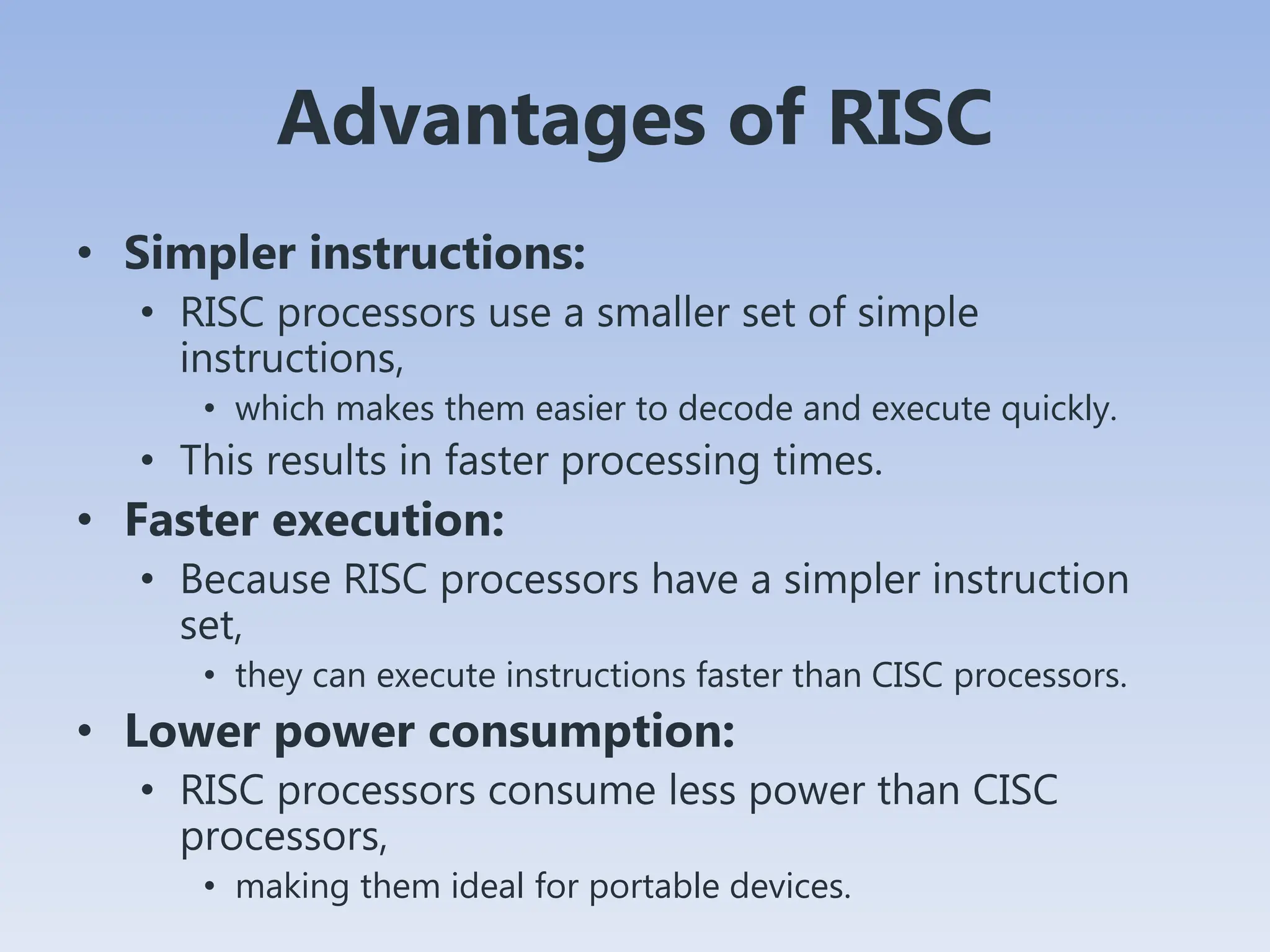 RISC Vs CISC Computer architecture and design | PPTX | Computing ...