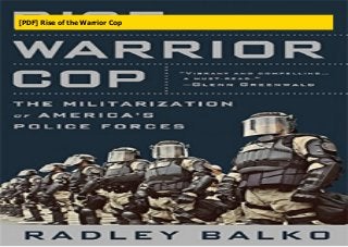 [PDF] Rise of the Warrior Cop
 
