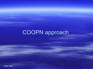 COOPN approach 