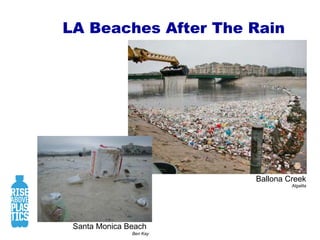 LA Beaches After The RainBallona CreekAlgalitaSanta Monica Beach Ben Kay