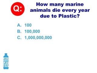 All of this (more than a half-pound of plastic) was removed from the stomach of an albatross, a large sea bird