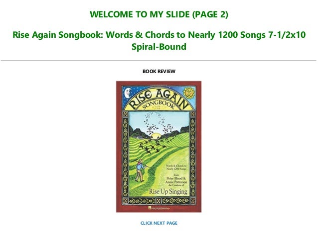 Songbook With Chords