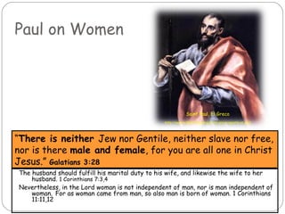 The Rise and Fall of Women Leaders in Christianity & Adventism Slide 11