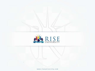 Rise University (Organizational Brochure)