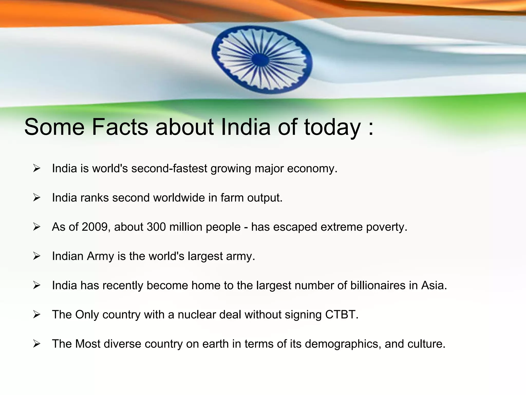 Rise of India in the Global Arena | PPS