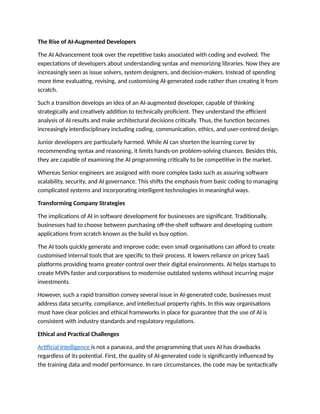 The Rise of AI-Powered Software Development | DOCX