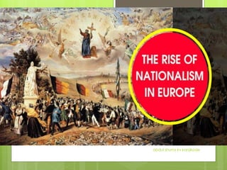 The Rise of Nationalism - ppt video online download