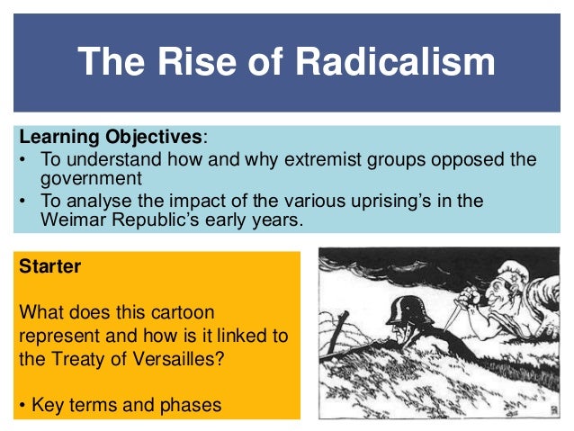 Rise of Radicalism