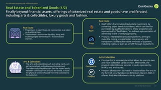 RWA Report 2024: Rise of Real-World Assets in Crypto | CoinGecko | PDF