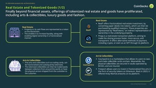RWA Report 2024: Rise of Real-World Assets in Crypto | CoinGecko | PDF