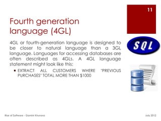 Rise of software | PPT
