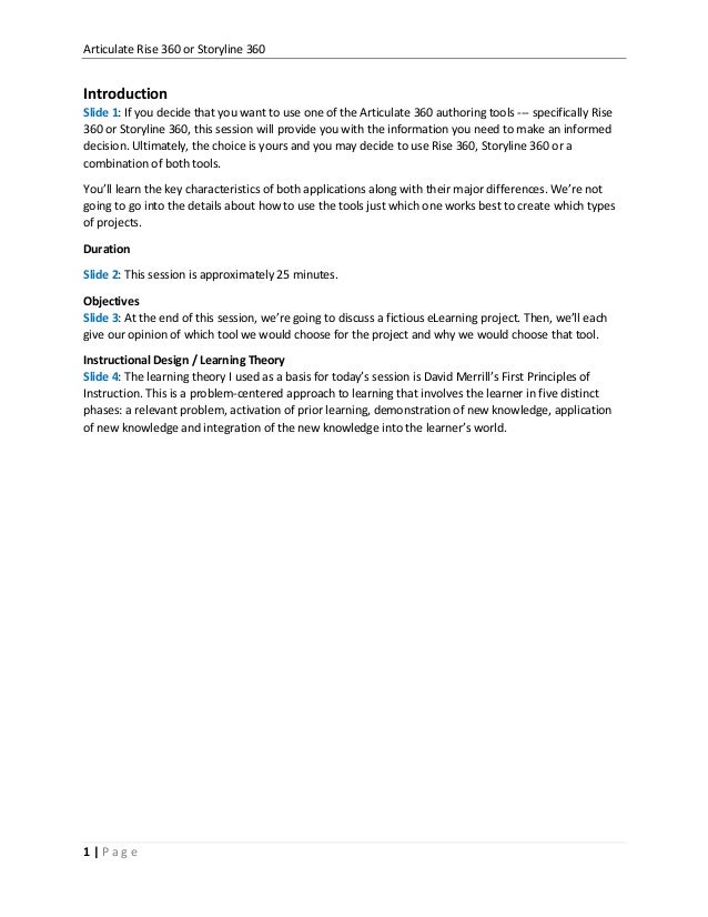 Articulate 360 Rise Or Storyline Which Should You Use For Your Elea Articulate 360 Rise Or Storyline Which Should You Use For Your Elea