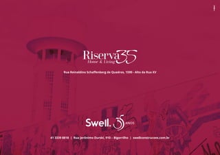 Rua Reinaldino Schaffenberg de Quadros, 1590 - Alto da Rua XV
41 3339 8818 | Rua Jerônimo Durski, 910 – Bigorrilho | swellconstrucoes.com.br
>>aliens
 