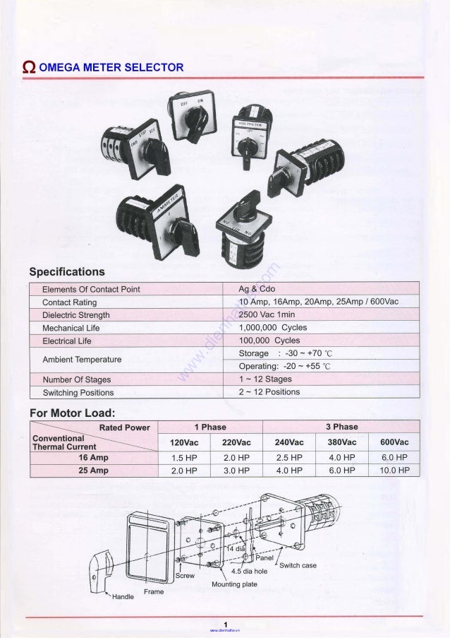 Risesun selector switchcatalog