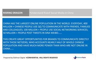 6 trends of China social media and consumer insights | PPT