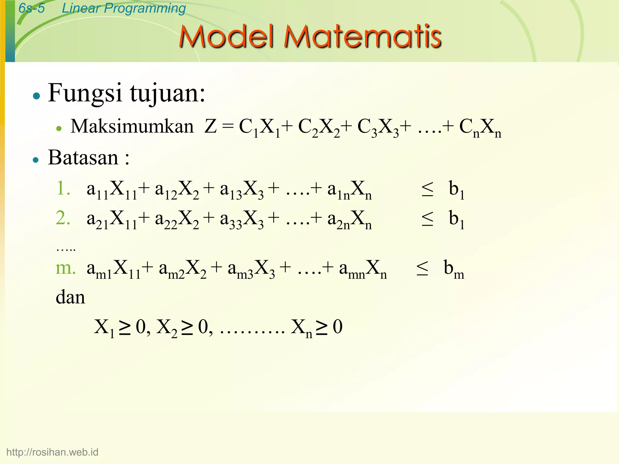 Risetoperasi 2-linear-programming-metode-grafik | PPTX