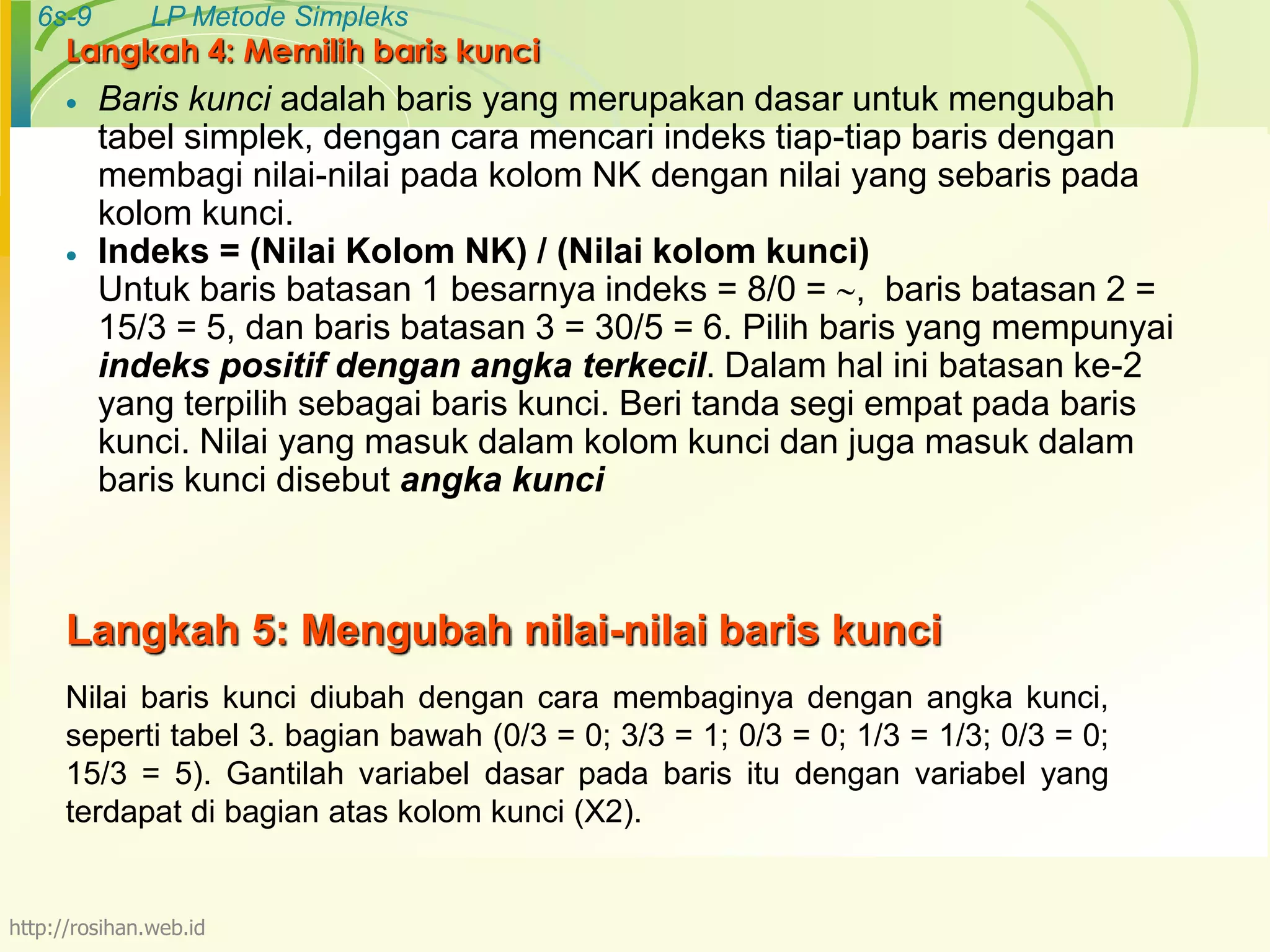 Risetoperasi 3-linear-programming-metode-simplex | PPTX