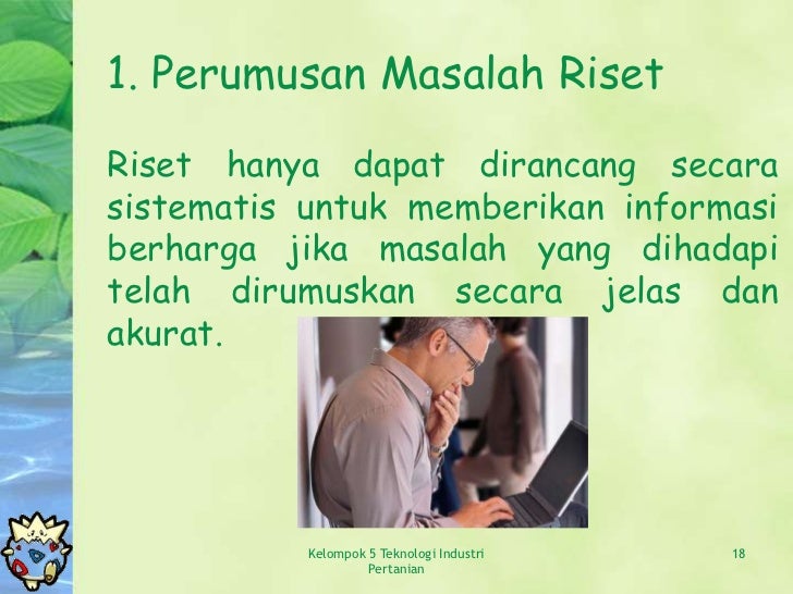 Riset pasar dan pemasaran