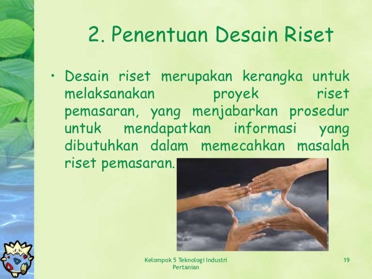 Riset pasar dan pemasaran