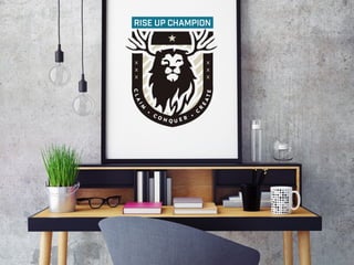 Rise Up Champion Logo Concepts | PPT