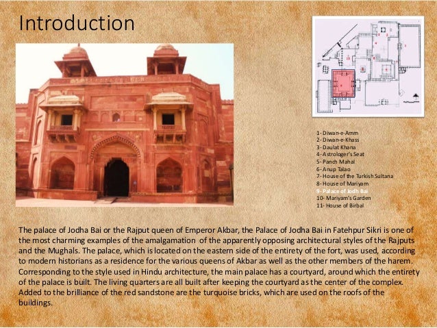 Jodha Bai's Palace Fateh Pur Sikri