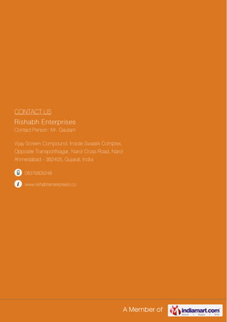 Rishabh Enterprises | PDF