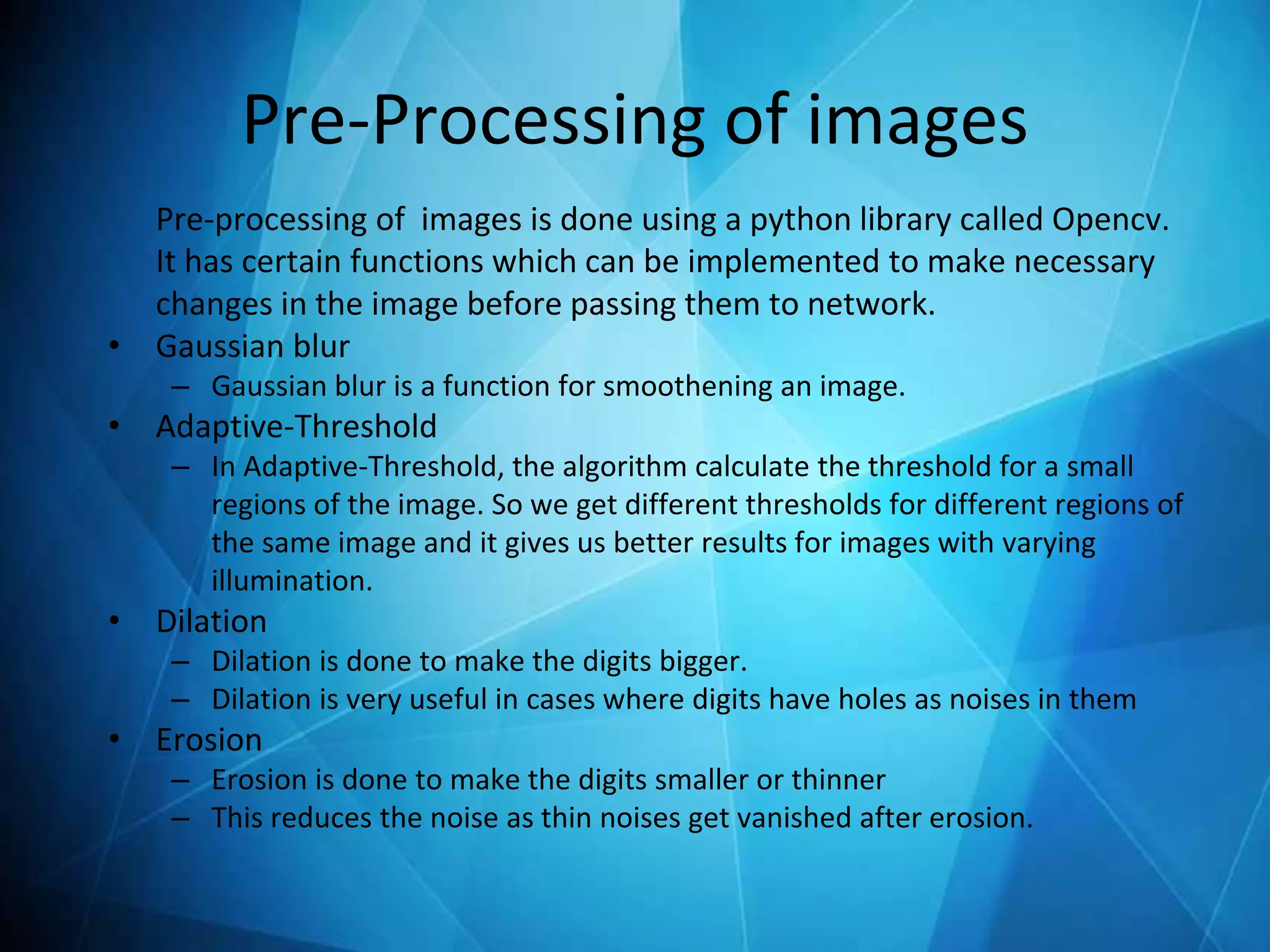 Handwritten Digit Recognition(Convolutional Neural Network) PPT | PPTX