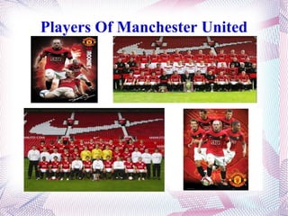 Sponsors of Manchester United </li></ul>