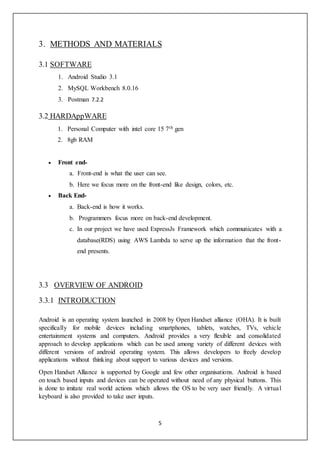 Internship Project Report | DOCX