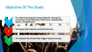 Factors Affecting Consumer Impulse Buying Behaviour in Reliance Fresh ...