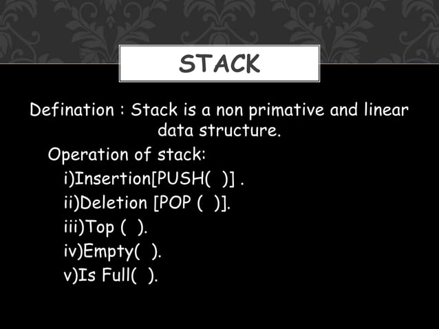Stacks | PPT | Free Download