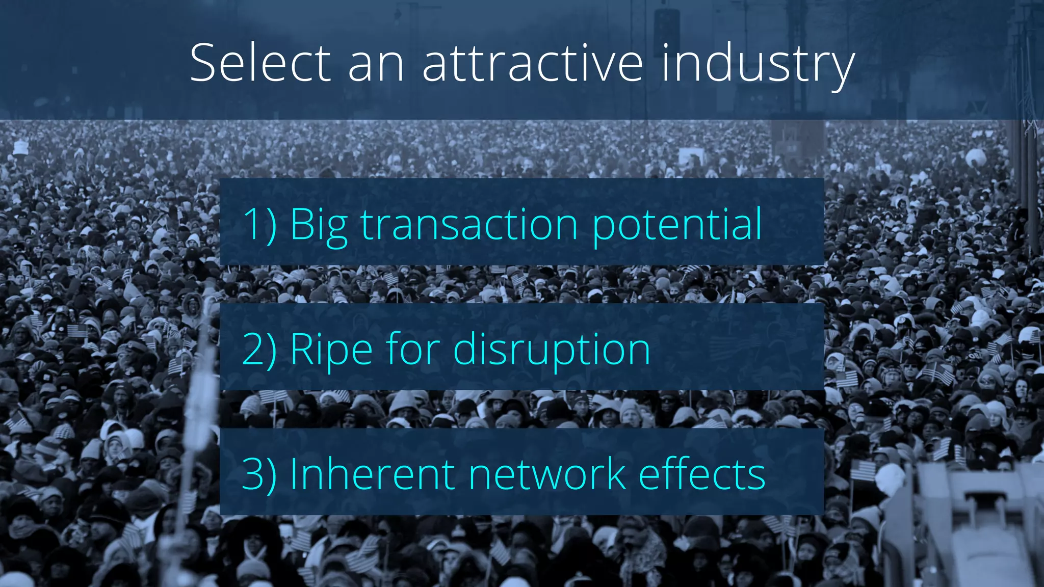3) Protect & grow the platform
vii) Control the customer lifecycle
viii) Cost-eﬀective expansion
ix) Cultivate competitive lockout
 
