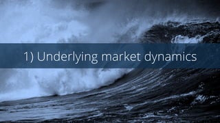1) Underlying market dynamics
 