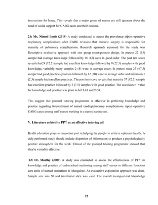 A pre experimental study to assess the effectiveness of planned ...